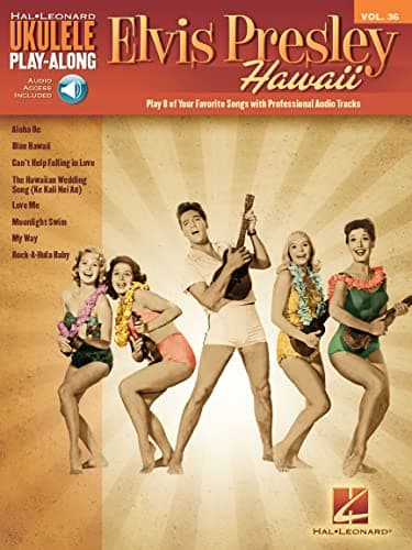 Image of Ukulele Play-Along Volume 36: Elvis Presley (Hal Leonard Ukulele Play-Along) (Includes Online Access Code)