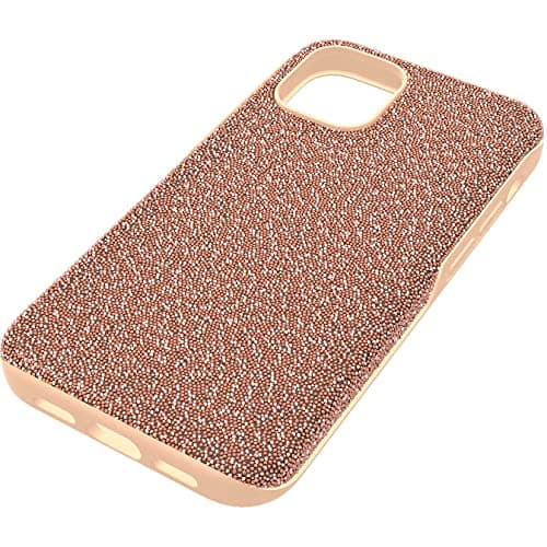 Image of Swarovski High iPhone 12 Mini Case, Rose Gold Tone Crystal Smartphone Case from the High Collection