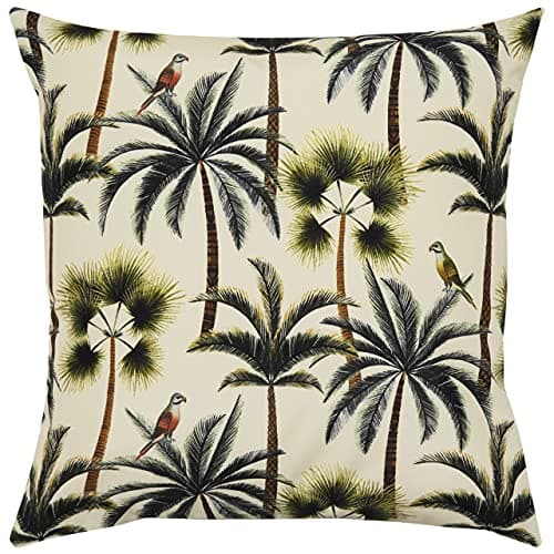 Image of Evans Lichfield Palms Outdoor Polyester Filled Cushion, Polyester, Forest