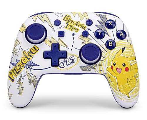Image of PowerA Nano Enhanced Wireless Controller for Nintendo Switch - Pokémon: Pikachu School Days