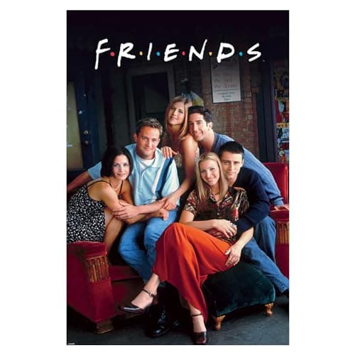 Image of Pyramid International Friends In Central Park Maxi Poster