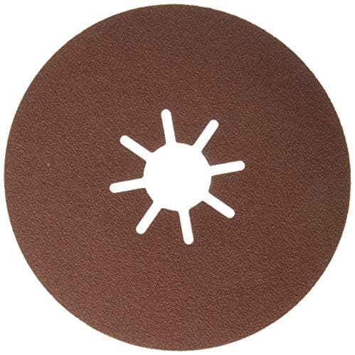 Image of BOSCH 2608605468 115MM X 22.23MM P100 ALUM OXIDE FIBRE SANDING DISCS FOR METAL