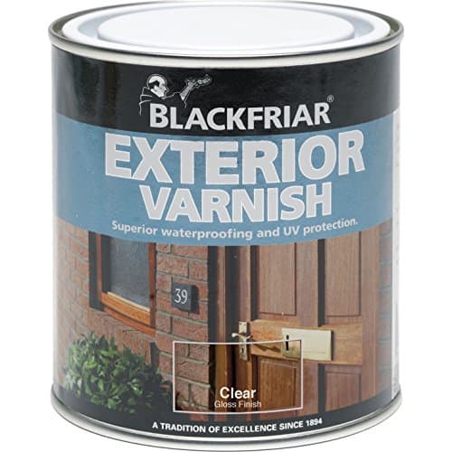 Image of Blackfriar BKFEVS500 500 ml Exterior Varnish - Clear Satin