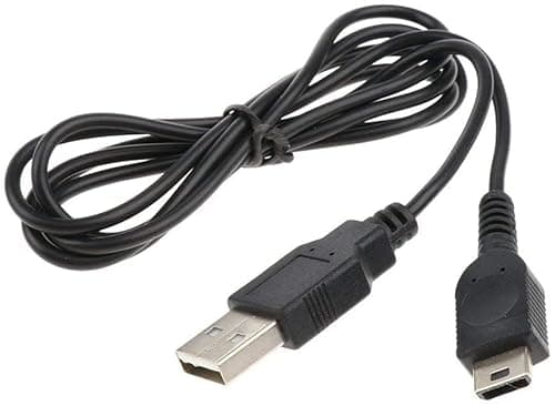 Image of WICAREYO Charger Cable Compatible for GBM, 1.2m USB Power Cord Compatible for Game Boy Micro