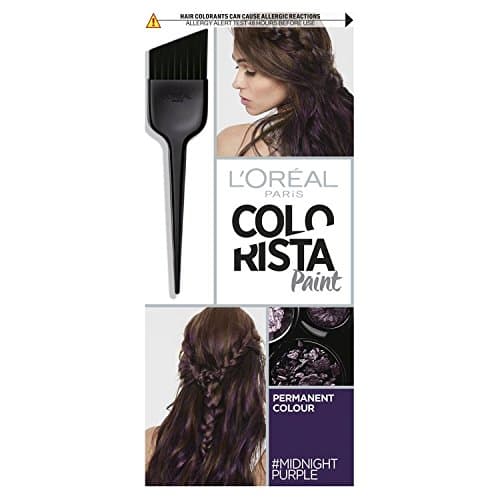 Image of L'Oreal Paris Colorista Paint Midnight Purple Permanent Hair Dye 60ml