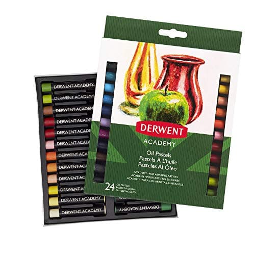 Image of Derwent Academy Oil Pastels, Set of 24, Multicolor