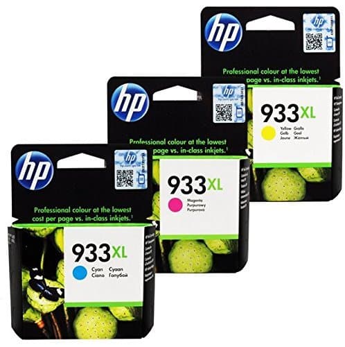Image of HP 933XL High Yield Officejet Ink Cartridges SET (Cyan/Magenta/Yellow)