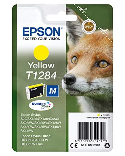 Image of EPSON "Fox" Ink Cartridge for Stylus SX445W Series - Yellow