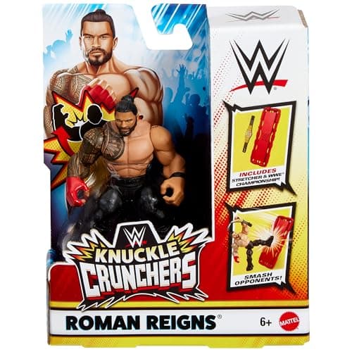 Image of WWE Roman Reigns Knuckle Crunchers 5 Toy Wrestling Action Figure
