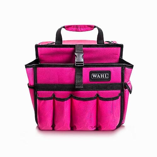 Image of Wahl Tool Carry Pink, Barber Backpack, Travel Barber Bag, Barber Storage, Travel Hairdresser Bag, Holds Hairdresser Styling Tools, Mobile Barbering, Mobile Hairdressing, Bags for Stylists