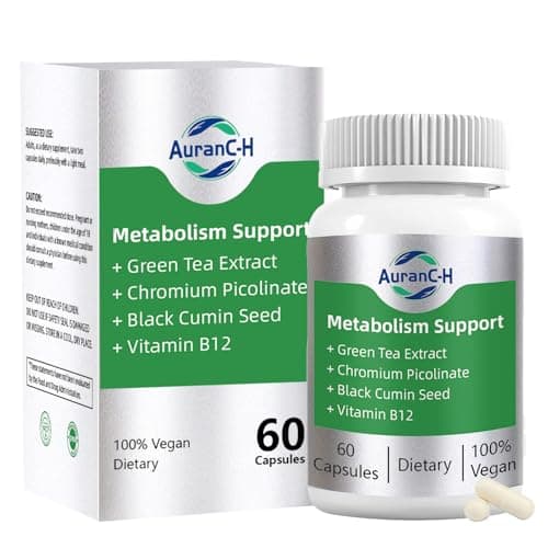 Image of Advanced Metabolism Booster, Helps Support Healthy Metabolism & Fat Loss, Appetite Suppressant for Women – Natural Energy & Weight Management, Energy, Curb Cravings, Healthy Metabolism - 60 Capsules