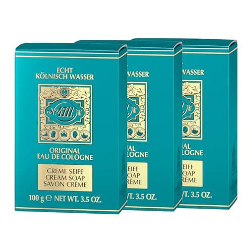 Image of 4711 Soap for Women 100g - Refreshing Scent with Classic Citrus and Floral Fragrance - Pack of 3