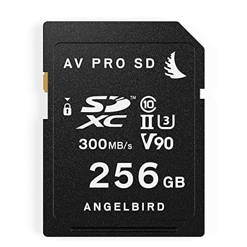 Image of Angelbird AV PRO SDXC Memory Card - 256 GB [UHS-II, Class 10, U3 Standard | Up to 300MB/s Read and 260MB/s Write Speed] - AVP256SD