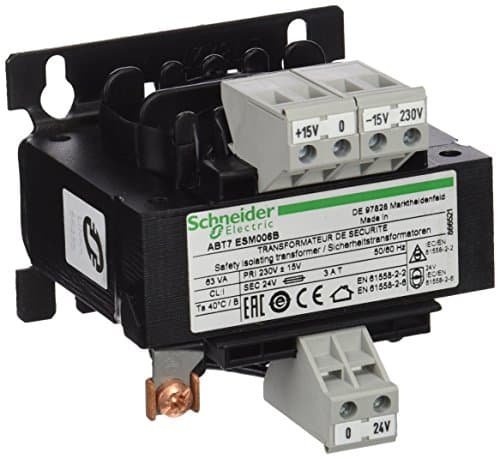 Image of Best Price Square TRANSFORMER, 63VA, 1 X 24V ABT7ESM006B By SCHNEIDER ELECTRIC