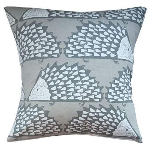Image of Cushion Cover in Scion Spike The Hedgehog Mink 14" 16" 18" 20"
