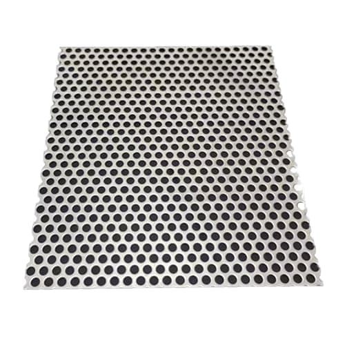 Image of GUTIXI Drain Covers, Square Drain Strainer, 304 Stainless Steel Sewer Strainer, 5mm Hole, Mesh Drain Protectors for Outdoor Indoor, Shower Kitchen Sink Drainage(30x30cm)