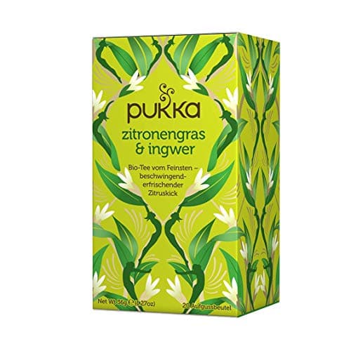 Image of (3 PACK) - Pukka Lemongrass & Ginger Tea| 20 Bags |3 PACK - SUPER SAVER