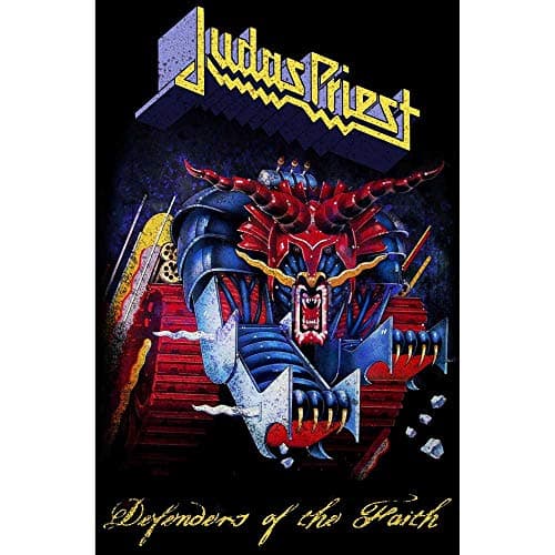 Image of Razamataz Judas Priest Terminal: Defenders Of The Faith (Poster In Tessuto) Merchandising