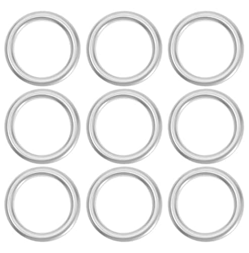 Image of Create idea 25Pcs Oil Drain Plug Gasket Replacement N0138157 N0138158 Compatible with VW Compatible with Audi Compatible with Skoda Oil Drain Plug Washers