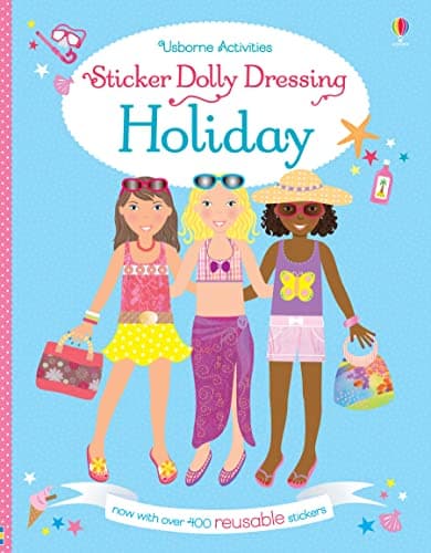 Image of Sticker Dolly Dressing on Holiday