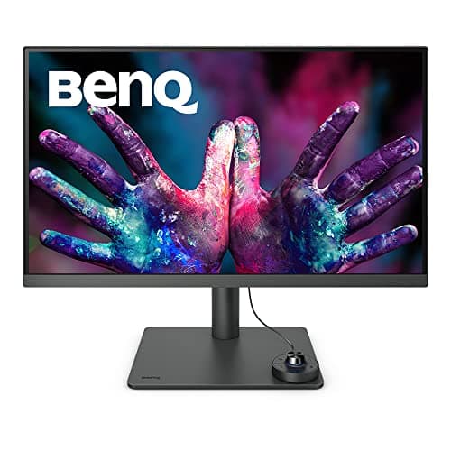 Image of BenQ PD2705U 4K 27” Monitor for Designer, IPS, AQCOLOR, 99% sRGB, 99% Rec. 709, Delta E ≤ 3, Factory Calibrated, Uniformity, 65W USB-C, HDMI, DP, KVM, Compatible with MacBook