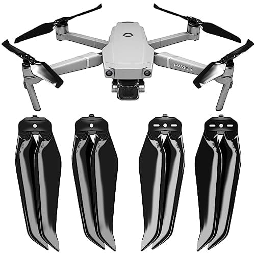 Image of Master Airscrew Stealth Propellers for DJI Mavic 2 Pro/Zoom/Enterprise - Black, 4 pcs