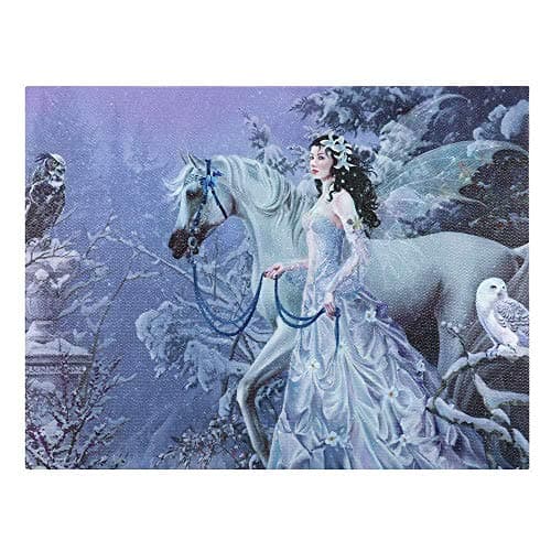 Image of Something Different Winter Wings Canvas Plaque by Nene Thomas