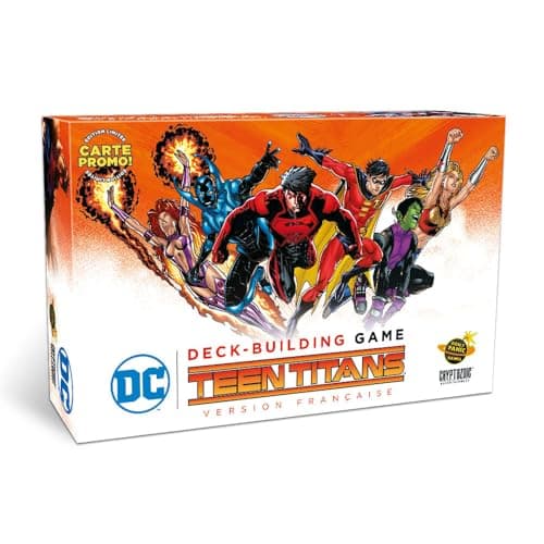 Image of Don't Panic Games | DC Comics Deck-Building Game: Teen Titans (Stand Alone) | Board Game | Ages 14+ | 2-5 Players | 45 Minutes