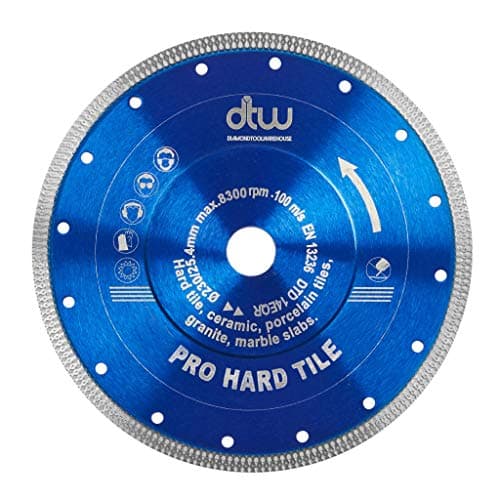 Image of DTW Pro Hard Tile Diamond Blade 230mm x 25.4mm