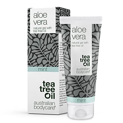 Image of tea tree oil australian bodycare Aloe Vera Gel 100 ml,Australian Bodycare,Aloe Vera After Sun Lotion,Natural Aloe Vera, Tea Tree Oil & Mint,Cooling & Moisturizing,Vegan