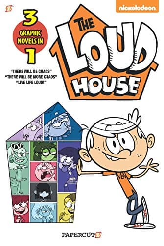 Image of The Loud House 3-in-1 Vol. 1: There Will Be Chaos, There Will Be MORE Chaos, and Live Life Loud
