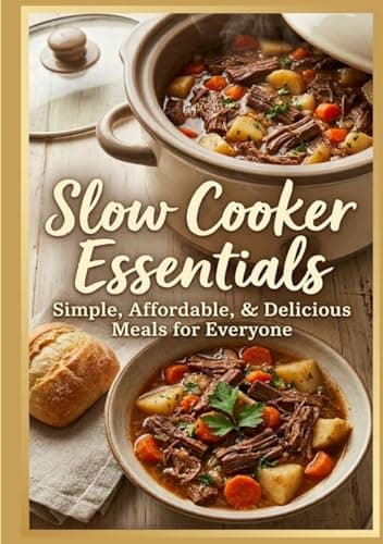 Image of Slow Cooker Essentials: Simple, Delicious, and Affordable Recipes for Everyone | 80 Easy One-Pot Meals for Families, Beginners, and Busy Cooks (The ... recipes that have stood the test of time.)