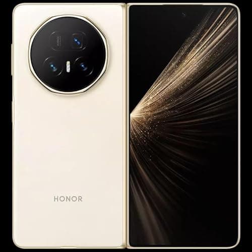Image of HONOR Magic V​5 5G ​(MBH-N49) AI Mobile Phone, Sim Free, ​512GB​ Storage 1​6GB ​RAM, ​​​Dual SIM, Android 1​5​, Folding Screen Smartphone - Ivory White