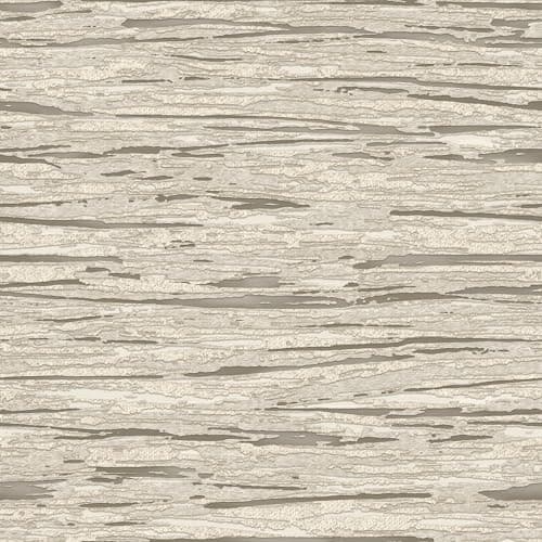 Image of Horizon Stone Taupe Wallpaper - Glamorous Textured Realistic Metallic Silver Effect - Stylish Feature Wall