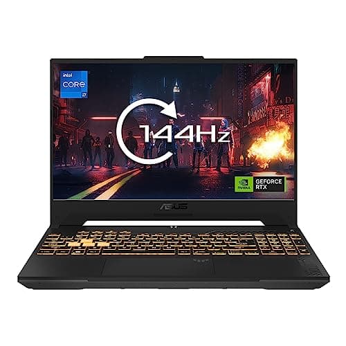 Image of ASUS TUF Gaming F15 FX507ZV 15.6" Full HD 144Hz Gaming Laptop (Intel i7-12700H 14-Cores, NVIDIA GeForce RTX 4060 8GB Graphics (140W TGP), 16GB RAM, 512GB SSD, Windows 11)