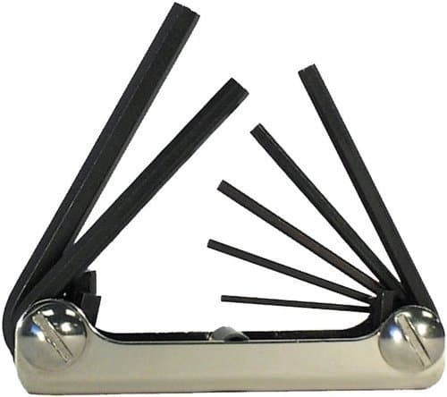 Image of Eklind 21171 7 Piece Classic Fold-Up Metric Hex Key Set (1.5mm to 6mm) by Eklind Tool