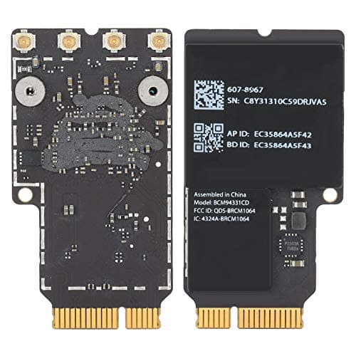 Image of Broadcom Wifi Card,Wireless Network Card BCM94331CD 802.11ac, Mini PCIe WLAN Bluetooth 4.0 Card,Bt Wireless Wifi Card Module for IOS A1418 A1419