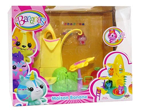 Image of Splash Toys Banana's Banana House - All Bananas Animals Have Been Their House In The Shape Of A Banana