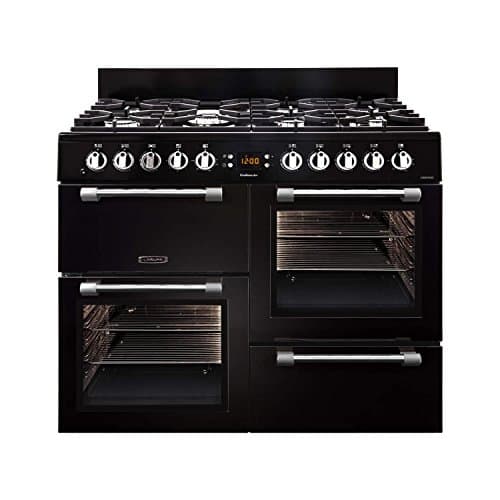 Image of Leisure Cookmaster 100 CK100F232K 100cm Dual Fuel Range Cooker - Black