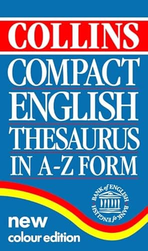 Image of Collins Compact English Thesaurus in A–Z Form