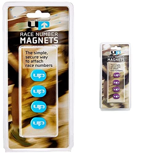 Image of Ultimate Performance ULT. PERF. RUNNING RACE NUMBERS MAGNETS BLUE (6734), 4 Count (Pack of 1) & Ultimate Performance Race Number Magnets, Purple, Osfa