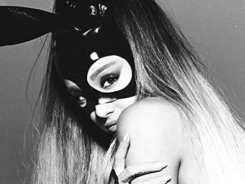 Image of Ariana Grande Monochrome Wall Art Photo Picture American Pop Music Print Poster A4