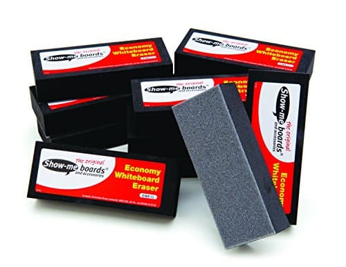 Image of Show-me Economy Whiteboard Erasers, 12
