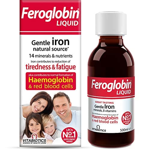 Image of Feroglobin Gentle Iron and Nutrient Liquid, Reduce Tiredness & Fatigue Maintain Health, 500 ml