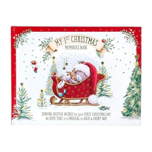 Image of Me to You Tiny Tatty Teddy Baby's First Christmas Memory Book - Official Collection, Cream