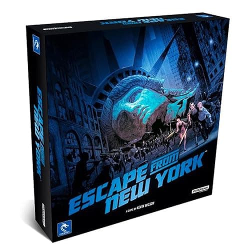 Image of Pendragon Studios: Escape from New York: The Board Game - Hero Strategy Board Game Baed On The Movie, Ages 14+, 1-4 Players, 60 Min