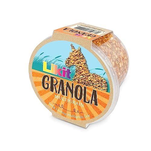 Image of Likit Granola Multigrain Horse Treat 550g | Long Lasting, Boredom & Stress Reliever | 550g
