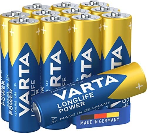 Image of Varta - Alkaline Battery - AA x 8+4 Free - Longlife Power (LR6) [Packaging May Vary]