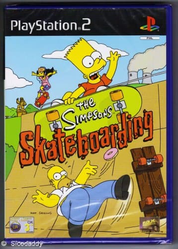 Image of The Simpsons Skateboarding (PS2)