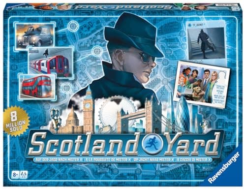 Image of Ravensburger Scotland Yard 27515 Family Game Board Game for Children and Adults Game of the Year for 2-6 Players from 8 Years